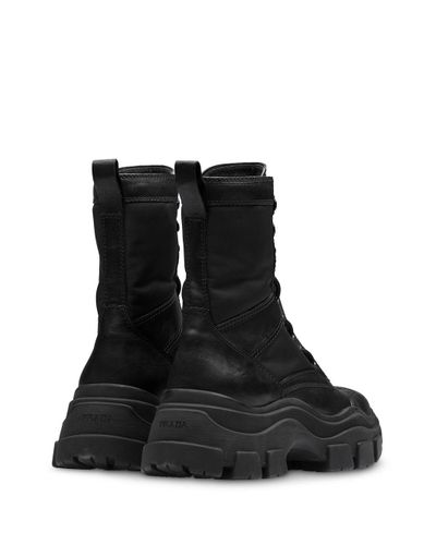 chunky sole combat boots