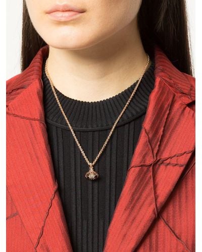 Vivienne Westwood Mayfair Small Orb Pendant Necklace In Gold Metallic Lyst Vivienne Westwood Mayfair Small Orb Pendant Necklace In Gold Metallic Lyst