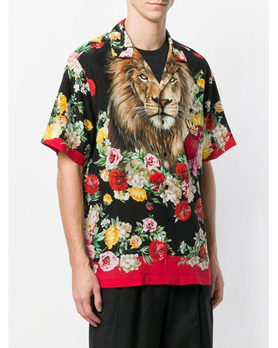 Clothing Tee Shirt Sea Lion Floral Pattern Shirt