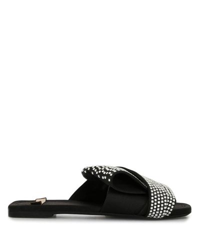 bow mules flat