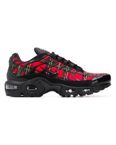 nike tartan trainers