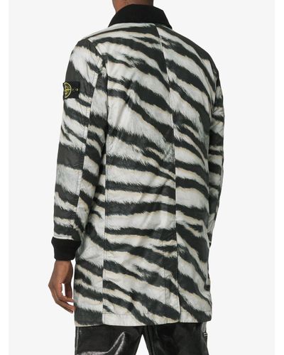 stone island zebra jacket