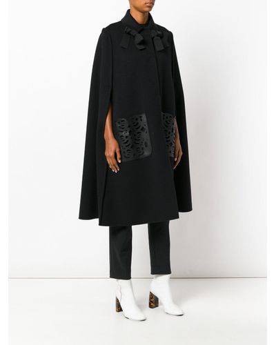 fendi cape coat