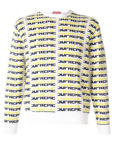 supreme repeat sweater