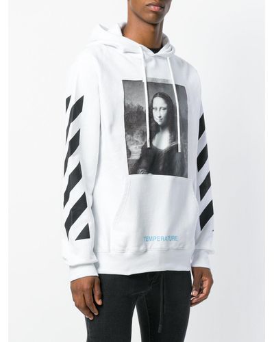 Sudadera Mona Lisa con capucha Off-White c/o Virgil Abloh de Algodón de  color Blanco para hombre | Lyst