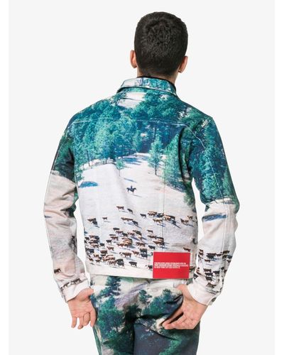 calvin klein landscape jacket
