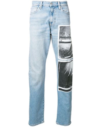 Calvin Klein Denim Andy Warhol Print Jeans in Blue for Men | Lyst