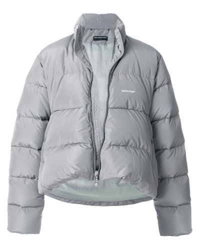 Balenciaga Puffer Jacket Grey Britain, SAVE 46% -