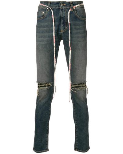 Represent Denim Rockstar Jeans in Blue for Men - Lyst