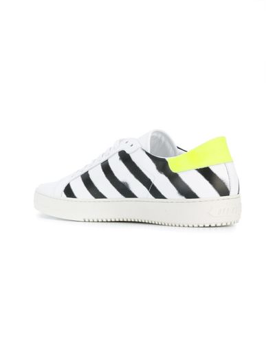 off white diagonal sneaker