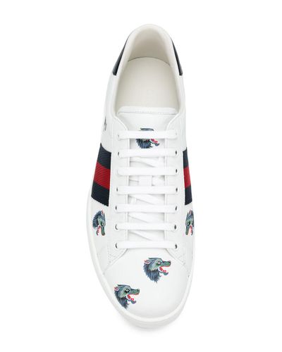 gucci sneakers wolf