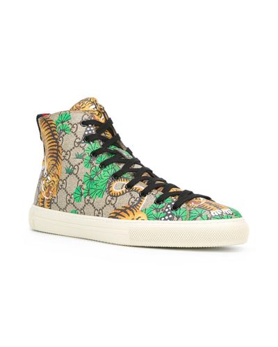 gucci bengal high tops