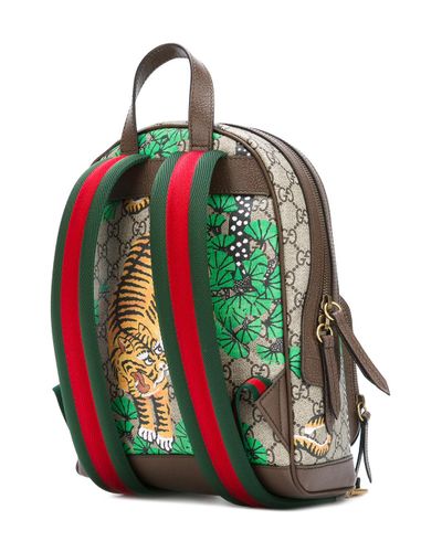 gucci backpack with tiger