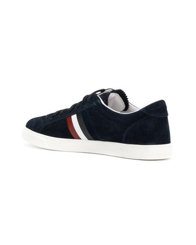 blue moncler trainers