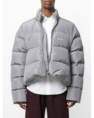 down jacket grey