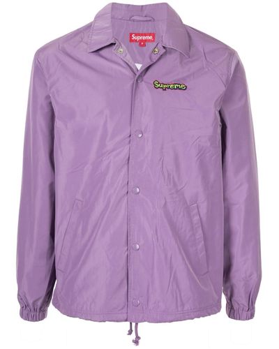 gonz logo coaches jacket