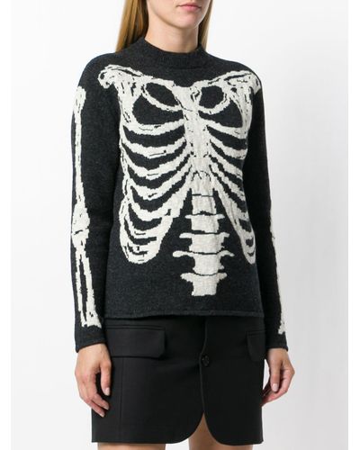 skeleton sweater womens