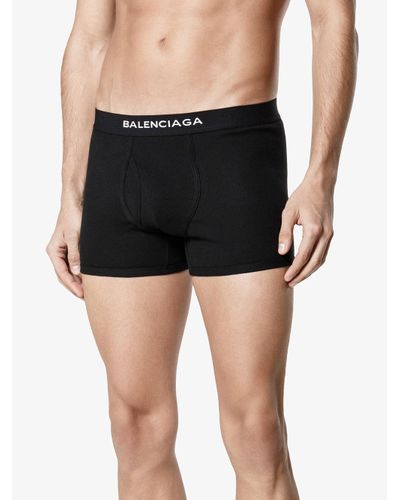 Balenciaga Black Three Piece Boxer Set voor heren - Lyst