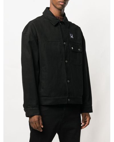 fred perry denim jacket