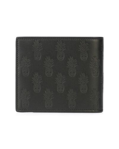 saint laurent pineapple wallet