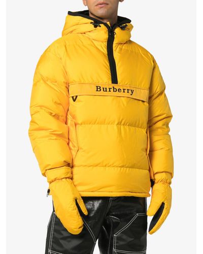 burberry yellow puffer jacket Big sale - OFF 64%