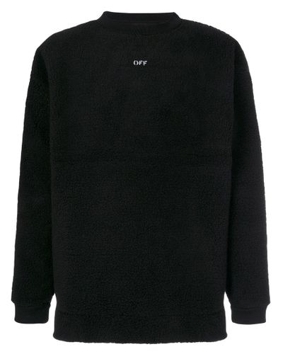 off white sweater seeing things