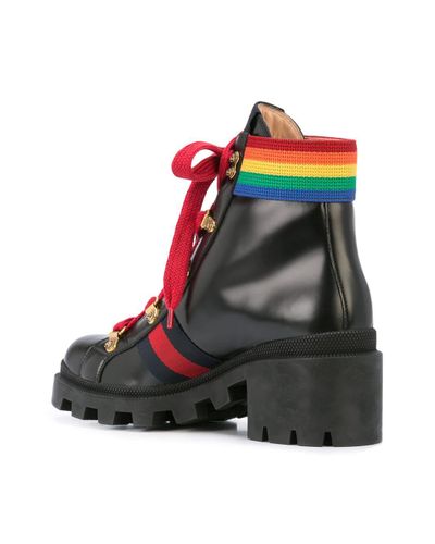gucci rainbow boots