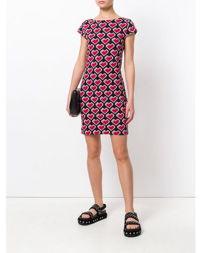 moschino heart dress