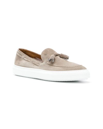 Zapatillas con borlas Fratelli Rossetti de Ante de color Neutro para hombre  | Lyst