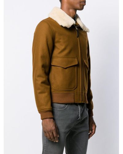 sandro aviator jacket