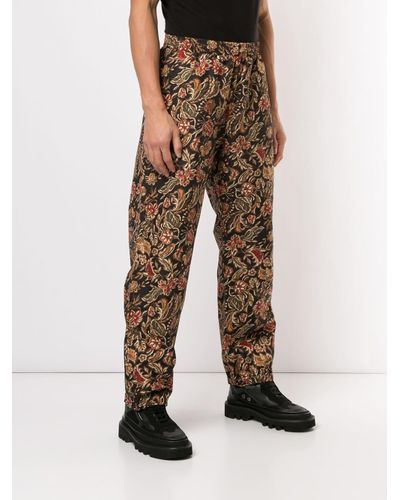 Supreme Synthetic Gore Tex Floral Trousers For Men Lyst Uk