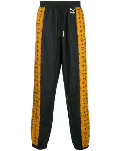 PUMA Synthetic X Mcm Track Pants in Black for Men | Lyst