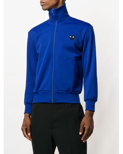 comme des garcons blue jacket