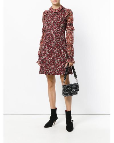 red valentino flower puzzle bolsa