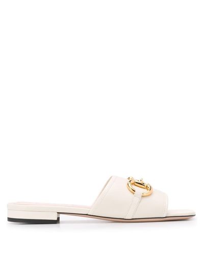 Gucci Leer Horsebit Sandalen - Lyst