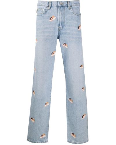 Jeans taglio straight Angels VitoFiorucci in Denim da Uomo colore Blu | Lyst