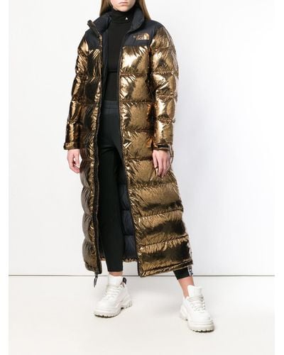 north face puffer coat long