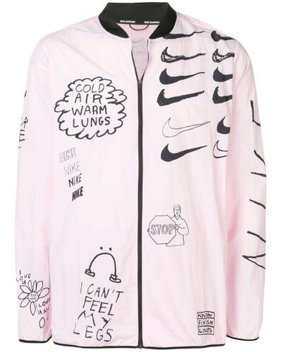 Nike Nathan Bell Printed Running Jacket 