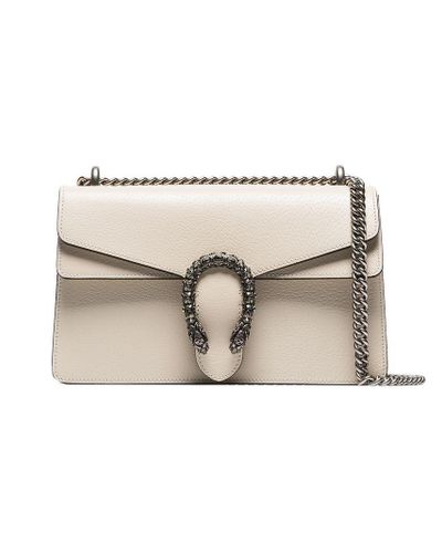 Gucci White Dionysus Small Leather Shoulder Bag | Lyst Australia