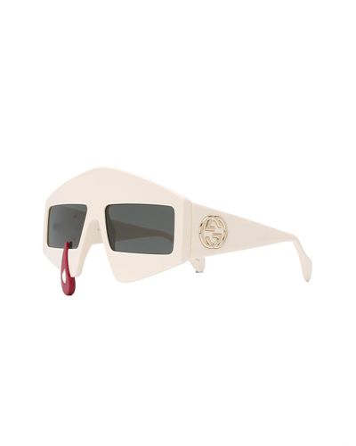 Gucci Teardrop Oversized Sunglasses - Lyst
