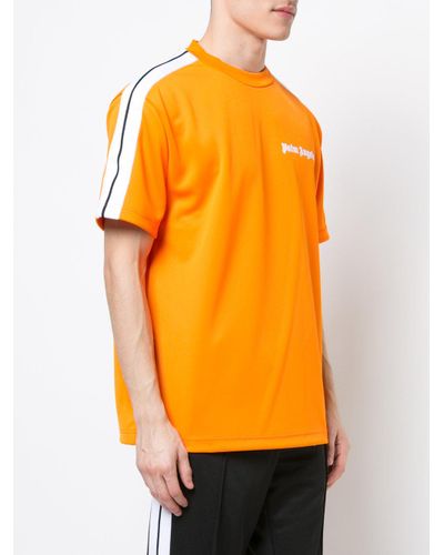 palm angels orange t shirt