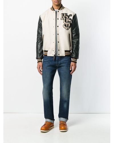 schott nyc varsity jacket