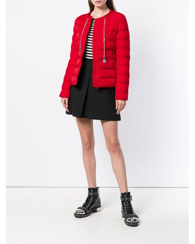 love moschino padded coat