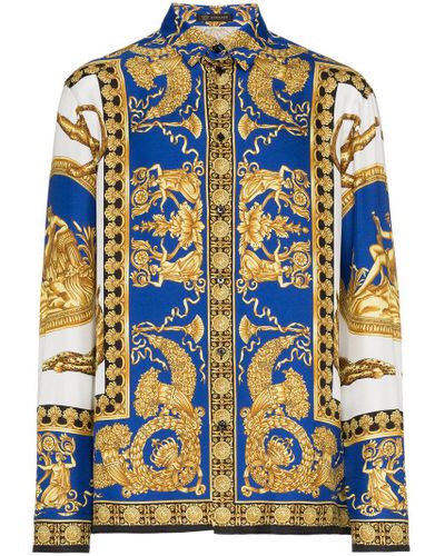 versace print shirt
