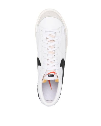 nike blazer low vintage white