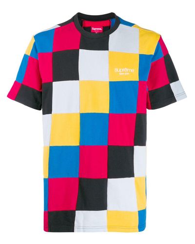 supreme patchwork tee