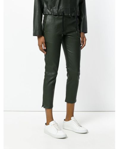 Inès \u0026 Maréchal Leather Agneau Pants in 