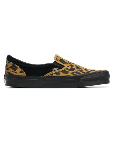 Vans Suède Zwart Gele Vault Ua Og Instap Sneakers Met Luipaarddessin in het  Zwart voor heren - Lyst