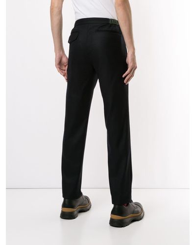 Kolor Wool Blend Trousers in Black for Men - Lyst
