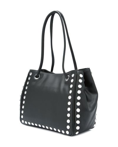 silver studded bag